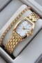 Original Women's Watch - 3 Atm Water Resistant - Gold-Colored Steel Strap - Japanese Movement - 2-Year Warranty - Stylish Gift Boxed Wristwatch Hmby2097C4 - 2