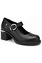 Labranda Genuine Leather Comfort Orthopedic Women's Classic Heeled Shoes Black - 2