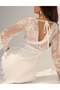 Rochie lunga, Alb - 2