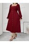 Rochie lunga, Rosu - 5