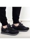 102 19250 Black Smoked Color Genuine Leather Casual Daily Sports Shoes - 4