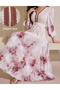 Rochie lunga, Roz - 2