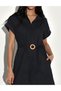 Rochie scurta, Negru - 6