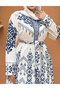 Rochie lunga, Alb - 2