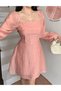 Rochie scurta, Roz - 7