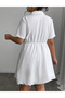 Rochie scurta, Alb - 2