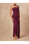 Rochie lunga, Pruna - 5