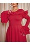 Rochie lunga, Rosu - 4