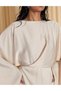 Rochie lunga, Ecru - 6