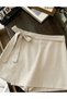 Fusta pantalon, Bej - 4