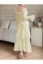 Rochie medie, Galben - 3