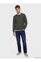 Peak New Season Green Crew Neck Men's Knitwear Sweater - 2