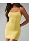 Rochie scurta, Galben - 4