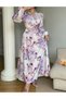 Compleu, imprimeu floral - 5