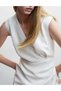 Rochie scurta, Alb - 4