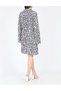 Rochie scurta, Negru/Alb - 2