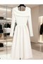 Rochie medie, Alb - 4