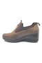 Maranta Genuine Leather Wedge Heel Orthopedic Women's Casual Shoes Vi̇zon - 4