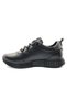 Campanula Genuine Leather Orthopedic Women's Casual Shoes Black-Skin - 4