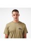 Ev Mini Logo Ss Men's Khaki T-Shirt - 4
