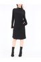 Rochie medie, Negru - 2