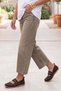 Women's Double Strap Stitching Detailed Round Toe Mary Jane Casual Sports Ballerina Sneaker Meliro Brown Suede - 6