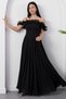 Strapless Collar Ruffle Chiffon Dress Drp562 - 6