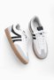 Women's Sneaker Lace-Up Flat Sole Suede Sports Shoes Tiyone White