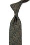 Classic Tie with Green Paisley Pattern Handkerchief Kk13126 - 3