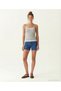 Regular Square Neck Sleeveless Sweater - 3