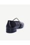 Leather Ballerinas with Chain Detail - 3