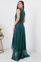 Zero Sleeve Double Breasted Long Dress 13394 - 8