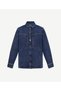 Denim Jacket with Stitching Detail - 6