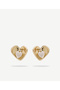 Minimal Earrings with Hearts