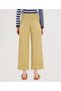 High Waist Wide Leg Trousers with Belt Detail - 5