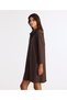A Form Shirt Collar Long Sleeve Dress - 4