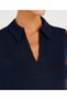 Polo Collar Sleeveless Sweater - 3