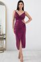 Strappy Glitter Midiboy Dress 39770 - 4