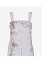 Straight Square Neck Strap Dress - 7