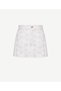 Embroidery Detailed Denim Shorts - 6