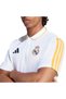Real Madrid Dna Men's White Football Polo Neck T-Shirt Kg2946 - 4