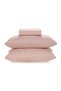 Cotton Powder Double Fitted Sheet Set - 5