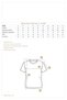 Crew Neck Regular Fit Cotton Embroidered Striped T-Shirt - 4