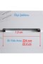 Furniture Kitchen Wardrobe Drawer Cabinet Cover Metal Handle Handle Handles Oval Chrome 224 mm - 4
