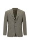 7 Drop Slim Fit Classic Striped Linen Blend Jacket