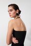 Accessory Detailed Strappy Blouse - 4