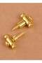 Heavy-Duty Metal Guitar Roller String Retainers,2-Piece Set,Precision String Guide and Trees Replacement for Electric Guitars - 7