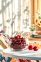 Cleo glass soup bowl 3-piece small size 390 ml (salad/appetizer/breakfast bowl) - 2