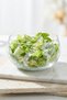 Cleo Glass Salad Bowl Set of 2 Medium Size 620 ml (Presentation Bowl) - 2