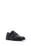 Men's Black Double Buckle Leather Classic Shoes 25Wfd603418 - 7